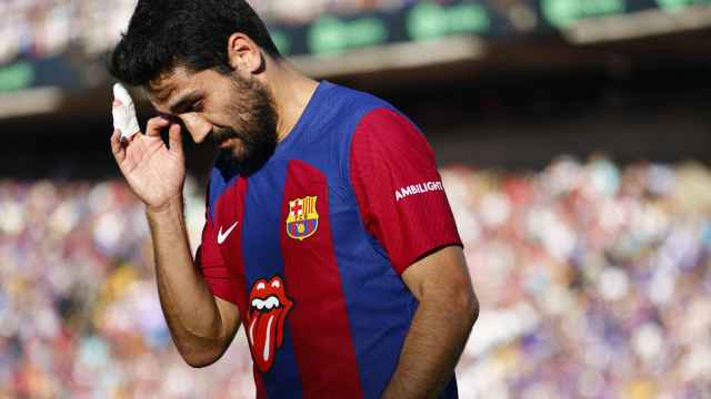 Ilkay Gundogan, durante el clásico contra el Real Madrid