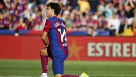 Joao Félix, durante el clásico contra el Real Madrid en Montjuïc