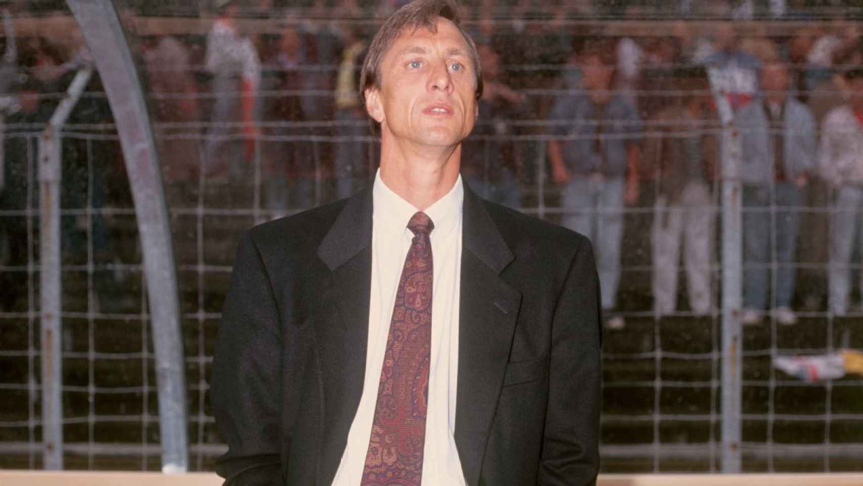 Johan Cruyff, exentrenador del Barça