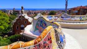 El park Güell de Barcelona