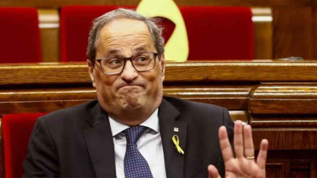 El expresidente de la Generalitat, Quim Torra, en una imagen de archivo