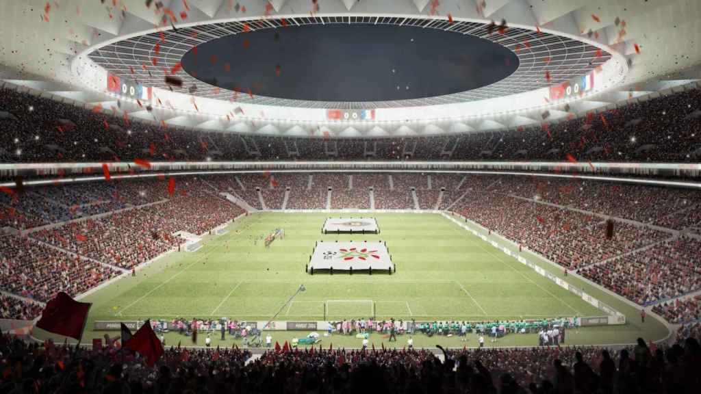 Panorámica virtual del estadio que proyecta construir Casablanca para el Mundial de 2030