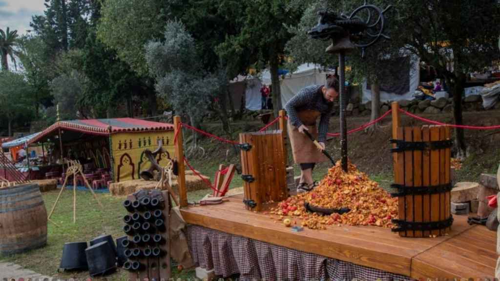 Feria medieval en Sant Pere de Vilamajor