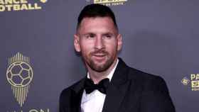 Leo Messi, en la gala del Balón de Oro celebrada en París