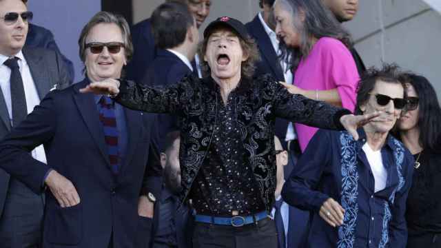 Mick Jagger, vocalista de los Rolling Stones, en Barcelona