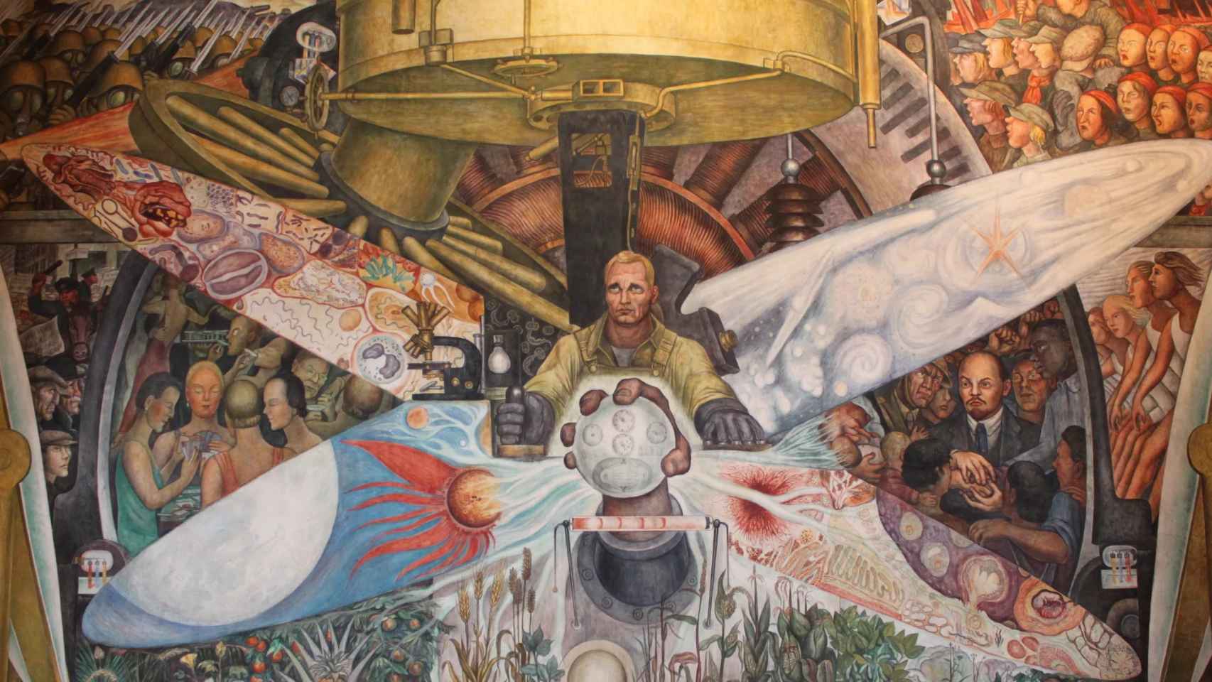 El mural de Diego Rivera para el Rockefeller Center