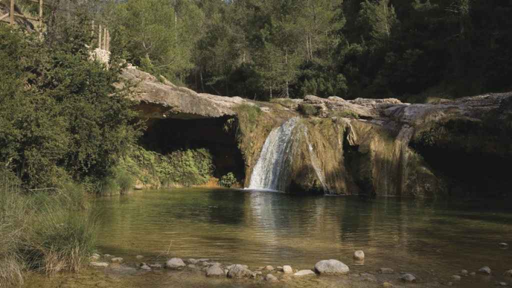 Piscina natural de lla Vía verde de la Terra Alta