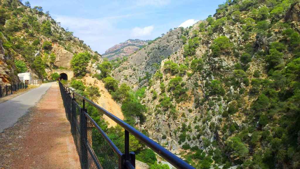 Túnel de la Vía Verde de la Terra Alta