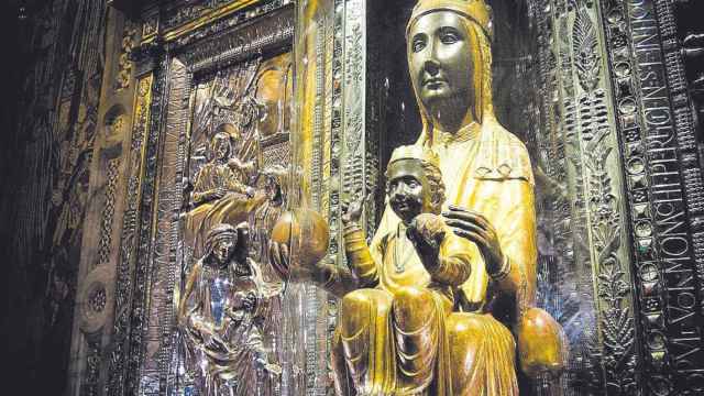 La Virgen de Montserrat, conocida como 'la Moreneta'