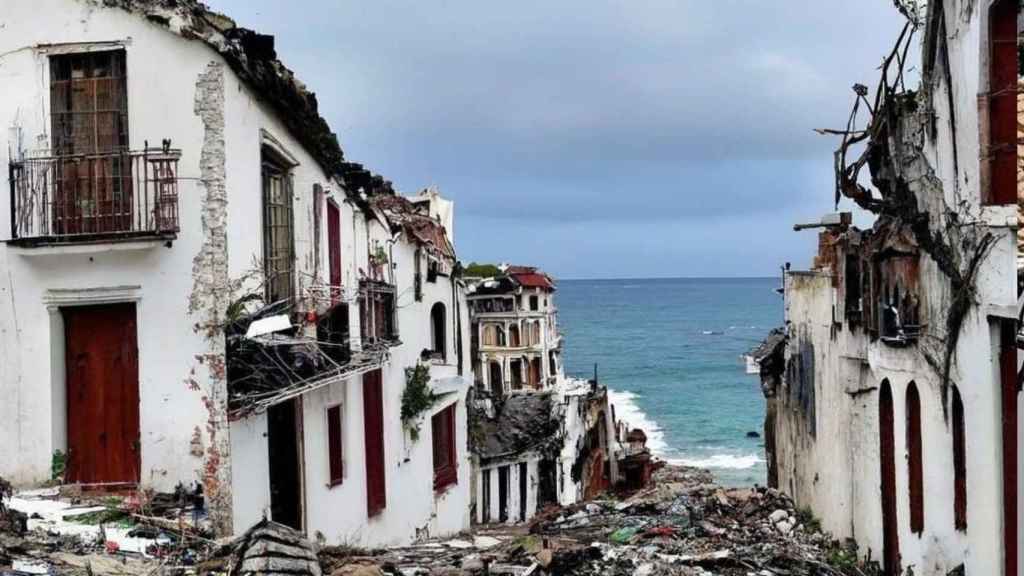 Cadaqués destruido