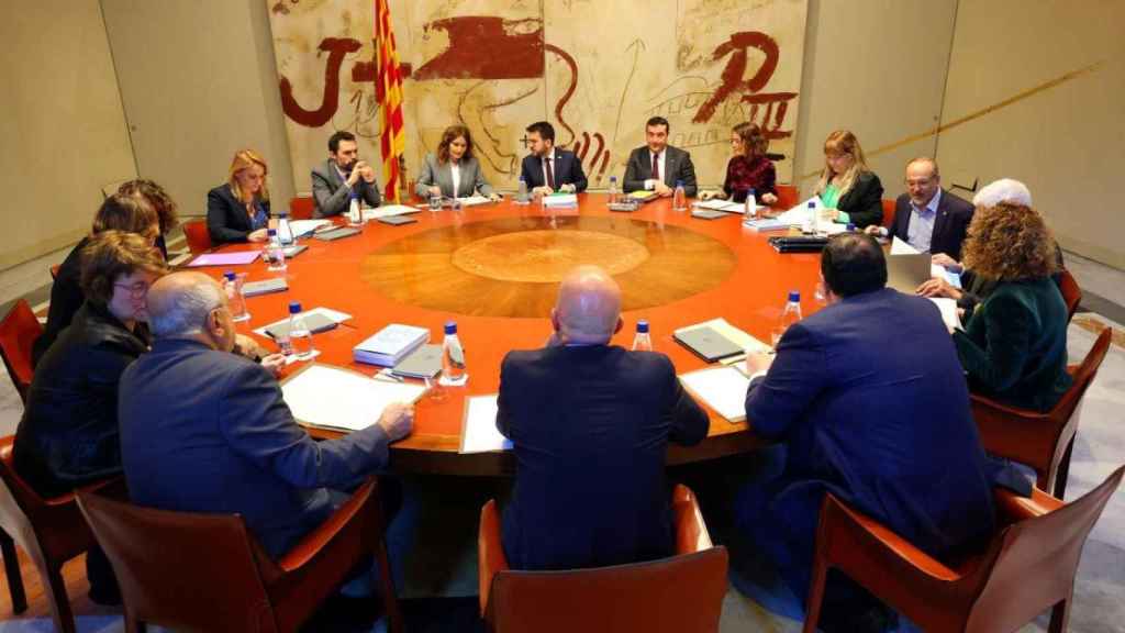 Reunión semanal del consell executiu de la Generalitat