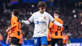 Joao Félix, durante el partido contra el Shakhtar en Hamburgo