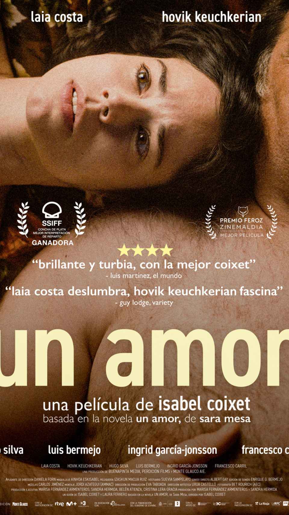 Cartel de 'Un amor' de Isabel Coixet