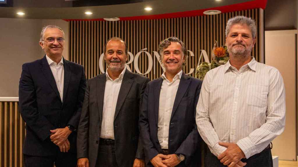 Los participantes de la mesa redonda celebrada por Crónica Global entorno a la digitalización de las pymes