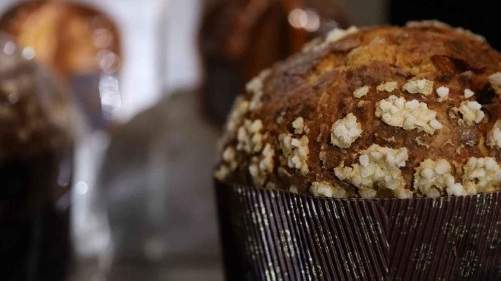 El panettone de la Pastelería Vallflorida