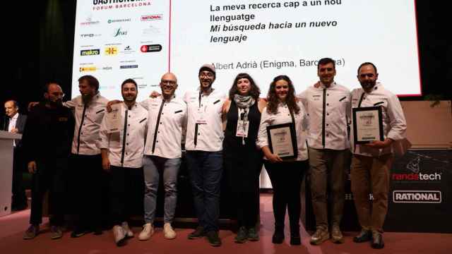 Los cocineros galardonados en el Gastronomic Forum Barcelona