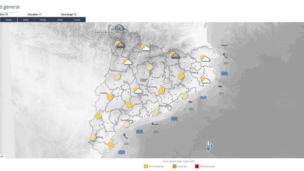 Previsión del Meteocat