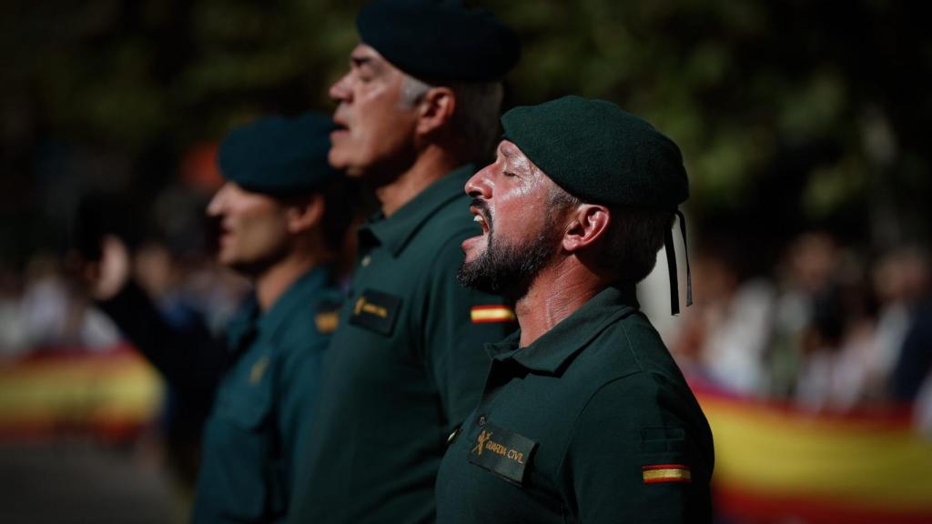 Agentes de la Guardia Civil, en un acto del cuerpo