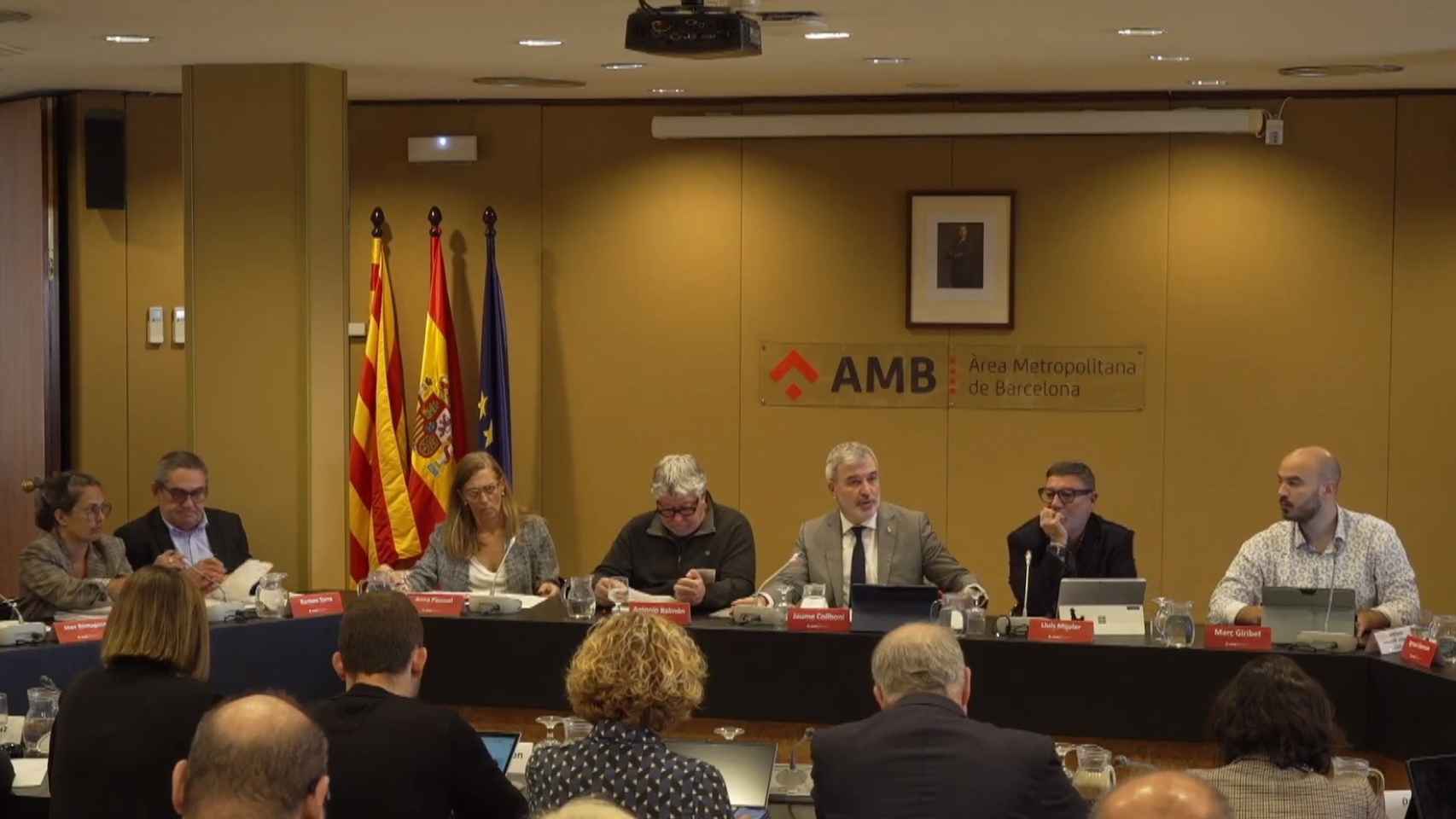 El consejo del Área Metropolitana de Barcelona aprueba su presupuesto para 2024