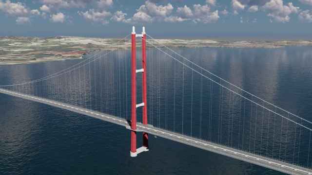 Puente colgante Çanakkale 1915, el más largo del mundo