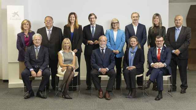 Foto de familia del Comité Consultivo de accionistas de Caixabank / EP