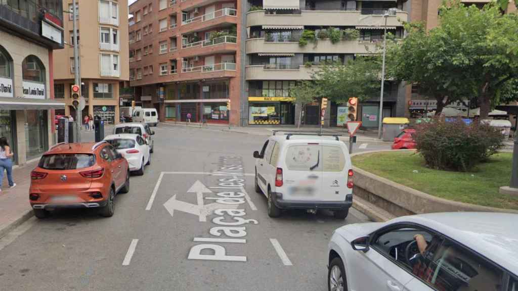 Plaza de las Misions, en Lleida