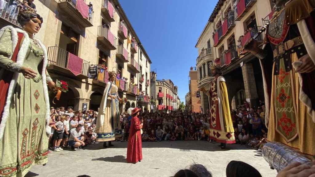 Fiestas con gigantes salidos del Taller Casserras