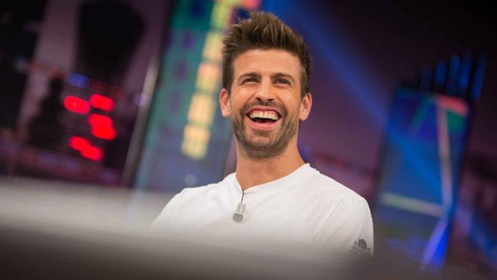 Gerard Piqué se ríe durante la entrevista en 'El Hormiguero'