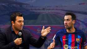 Deco y Sergio Busquets, en un fotomontaje de Culemanía