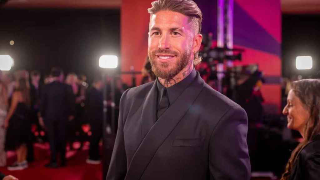 Sergio Ramos, en los premios Grammy