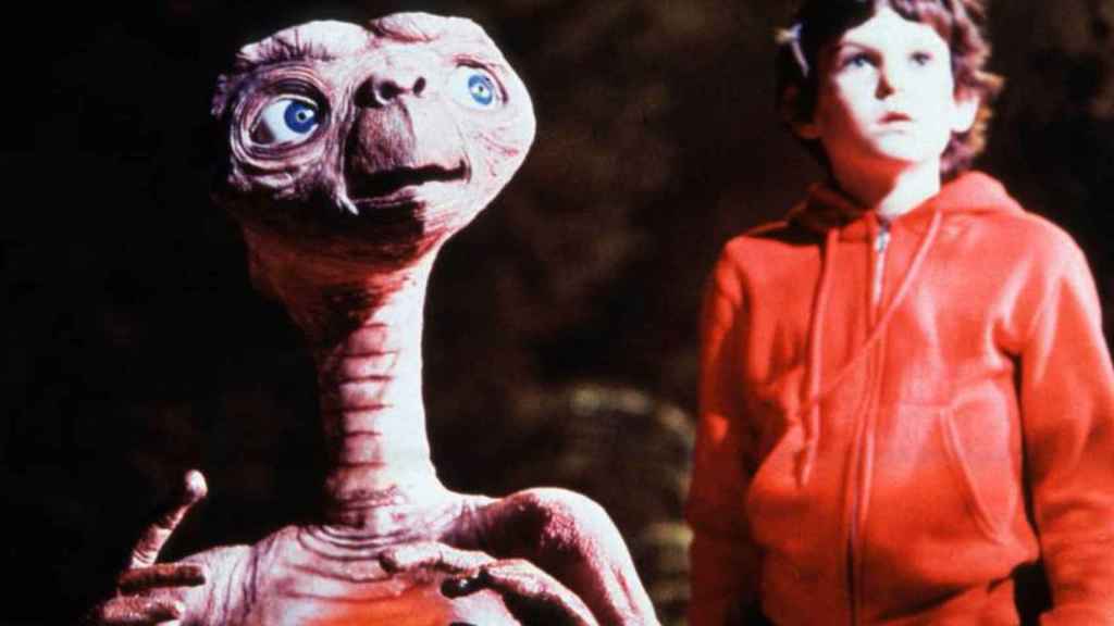 Fotograma de 'E.T. El extraterrestre'