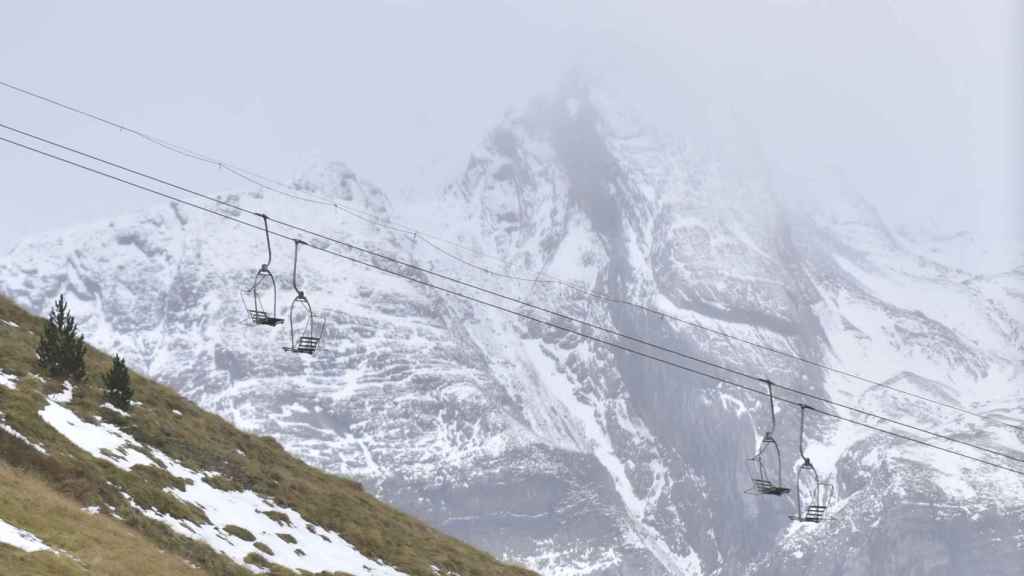 Nieve en los Pirineos