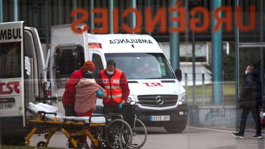 Ambulancias de TSC, uno de los adjudicatarios de las ambulancias catalanas