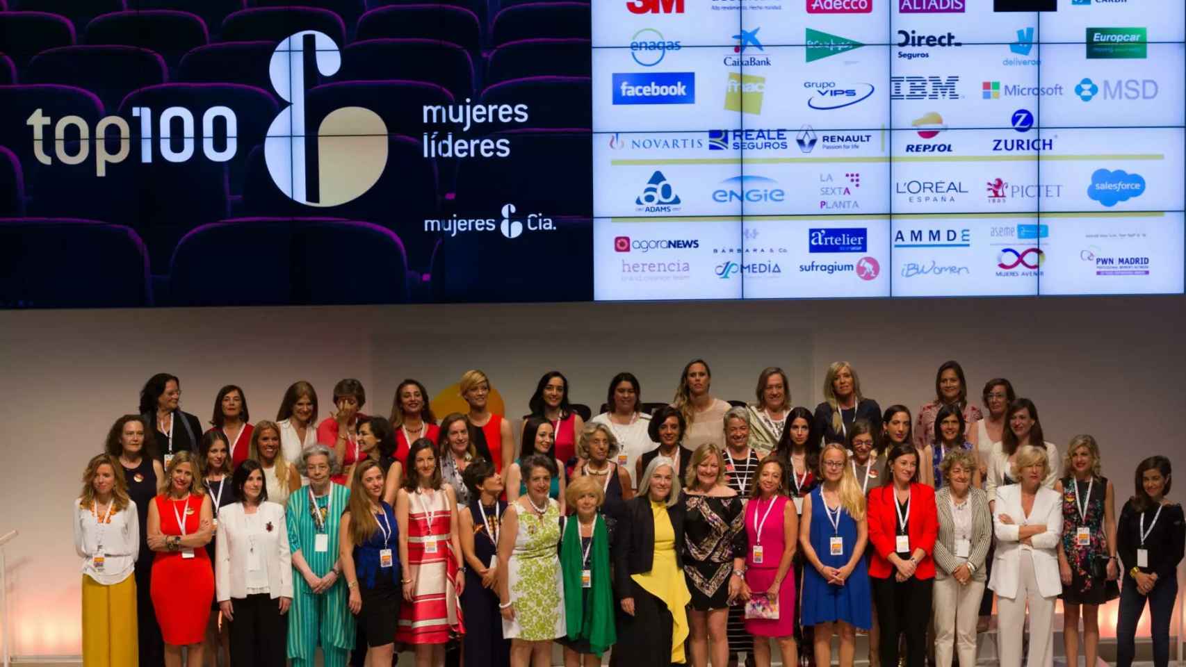 Las 'Top 100 Mujeres líderes' de España en la edición anterior