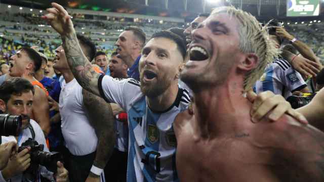 Leo Messi, eufórico tras la victoria de Argentina en Maracaná