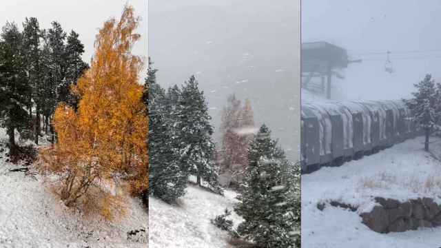 La nevada de este noviembre en Baqueira-Beret