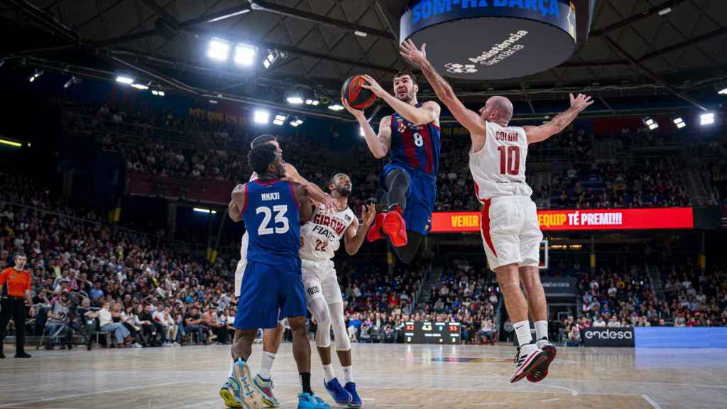 La espectacular jugada de Darío Brizuela contra el Girona en el Palau