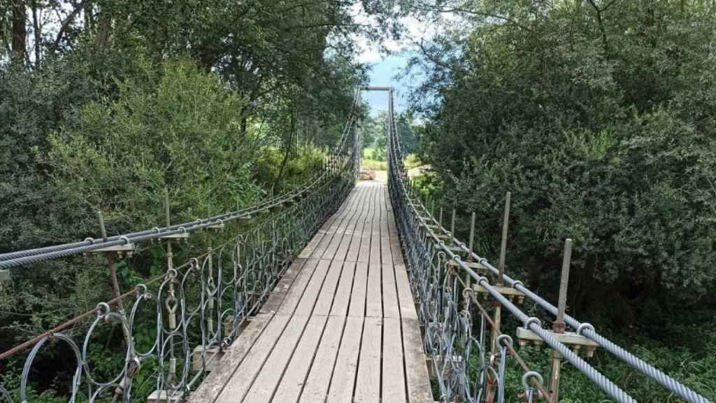 Puente colgante de la Palanca del Segre