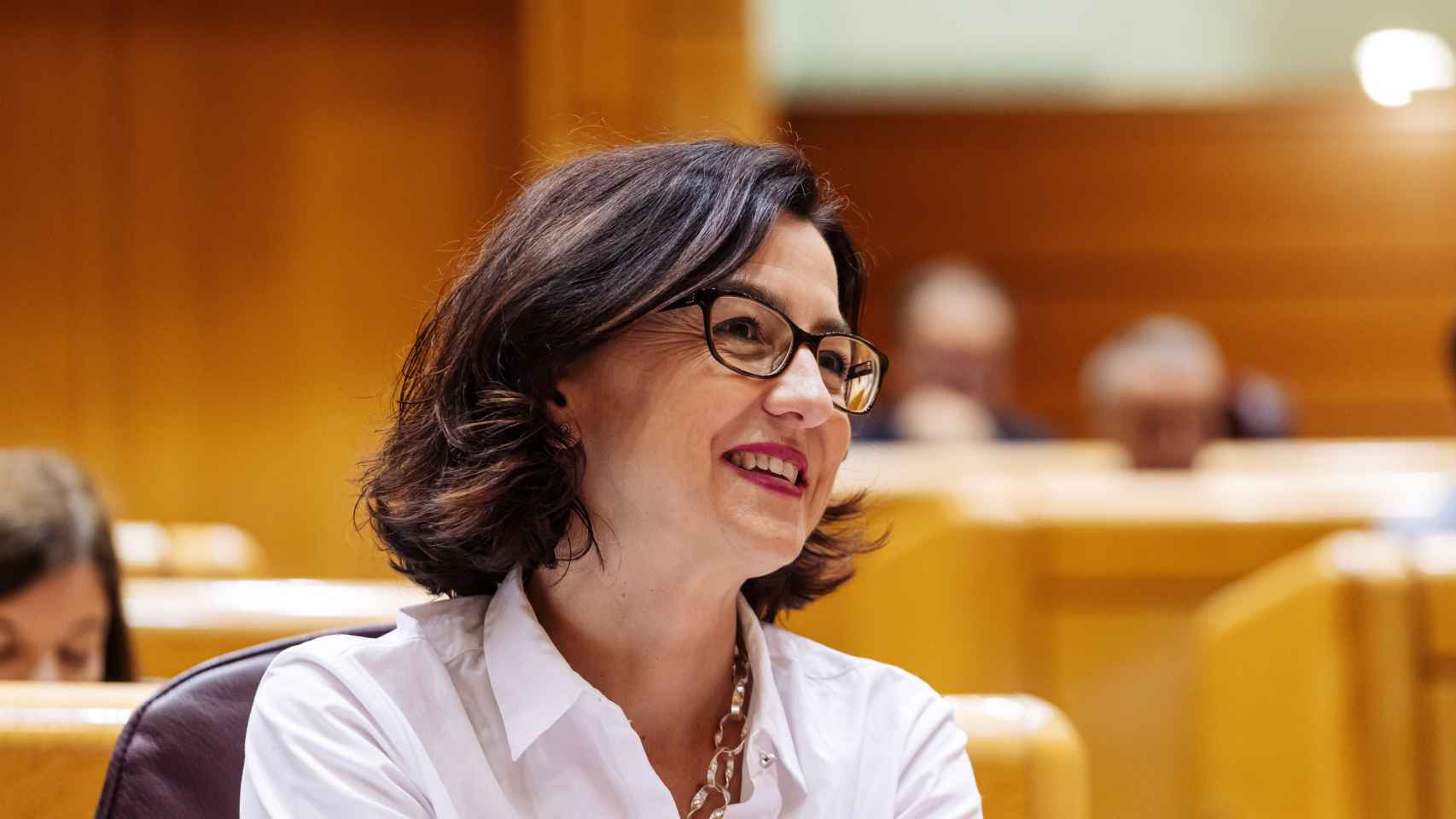 La portavoz del PSOE en el Senado, Eva Granados
