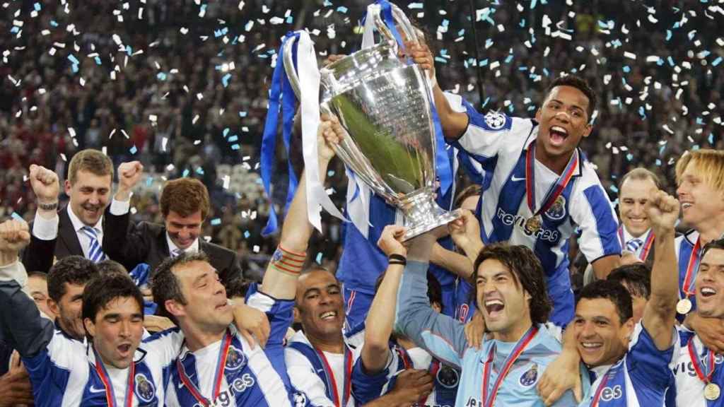 El Oporto, campeón de Europa de 2004