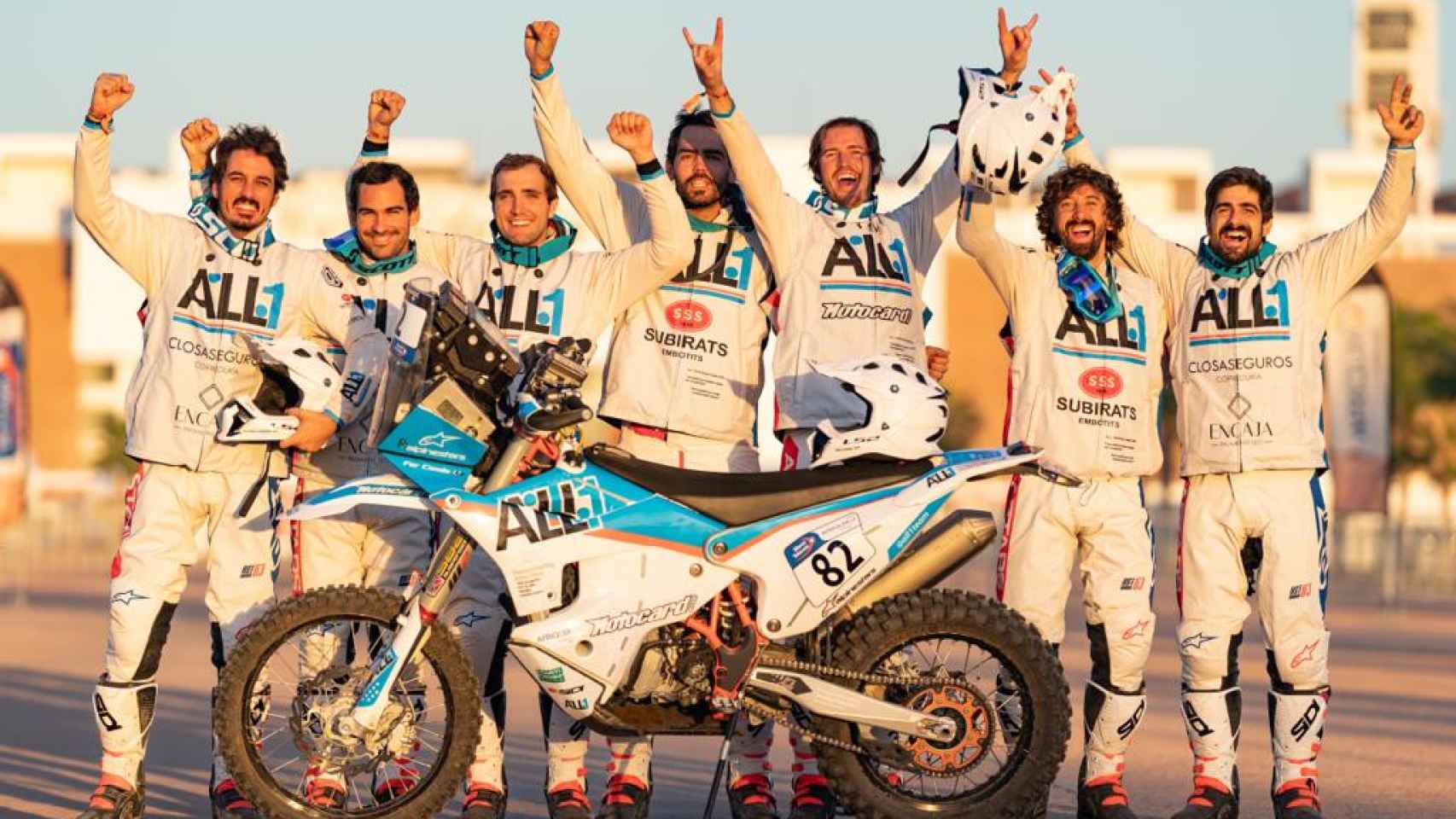 Pilotos de ALL1 que correrán el Dakar de 2024 en Arabia Saudí