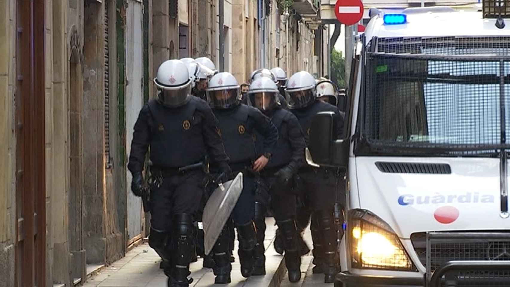 Imagen de la URPE de la Guardia Urbana de Barcelona