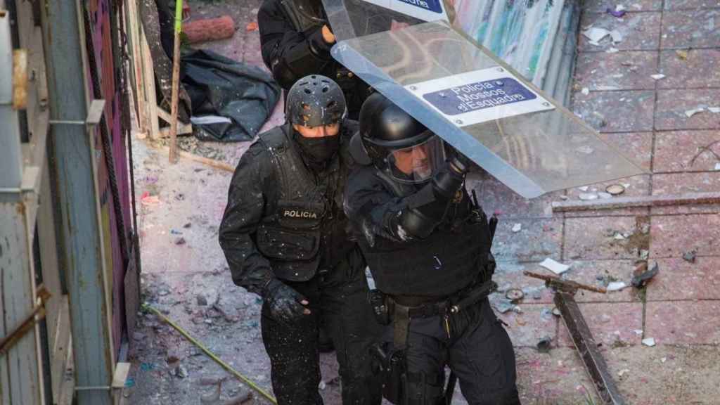 Los Mossos controlan el Kubo