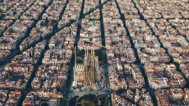 Vista aérea de Barcelona