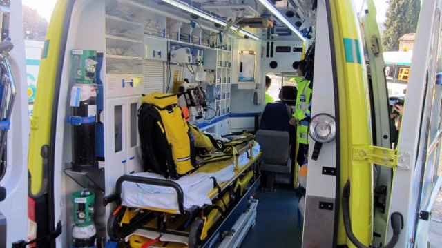 Imagen de una ambulancia de Baleares no vinculada al caso
