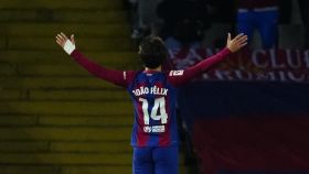Joao Félix, celebrando el gol marcado contra el Atlético