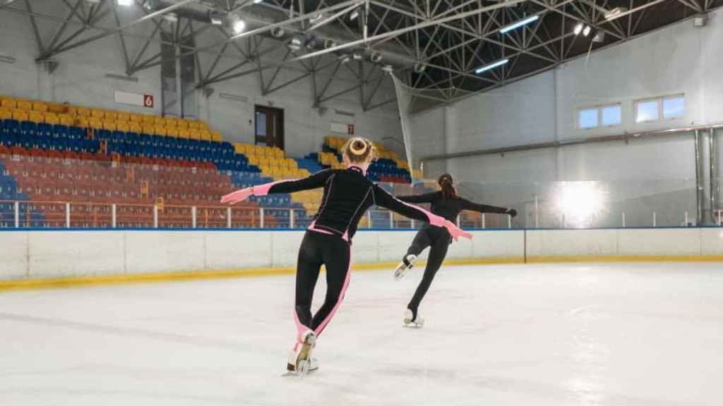 La pista de hielo profesional de Puigcerdà