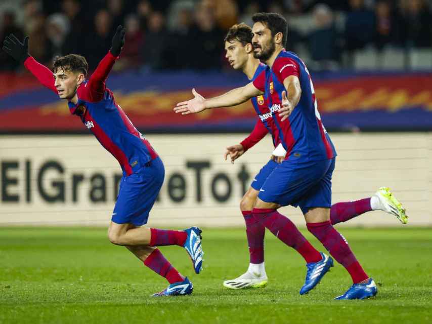 Pedri, Joao Félix y Gundogan, contra el Atlético