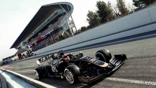 Una competición de Fórmula 1 en el Circuito de Barcelona-Catalunya anterior