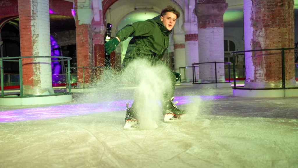 Pista de hielo Recinto Modernista Sant Pau